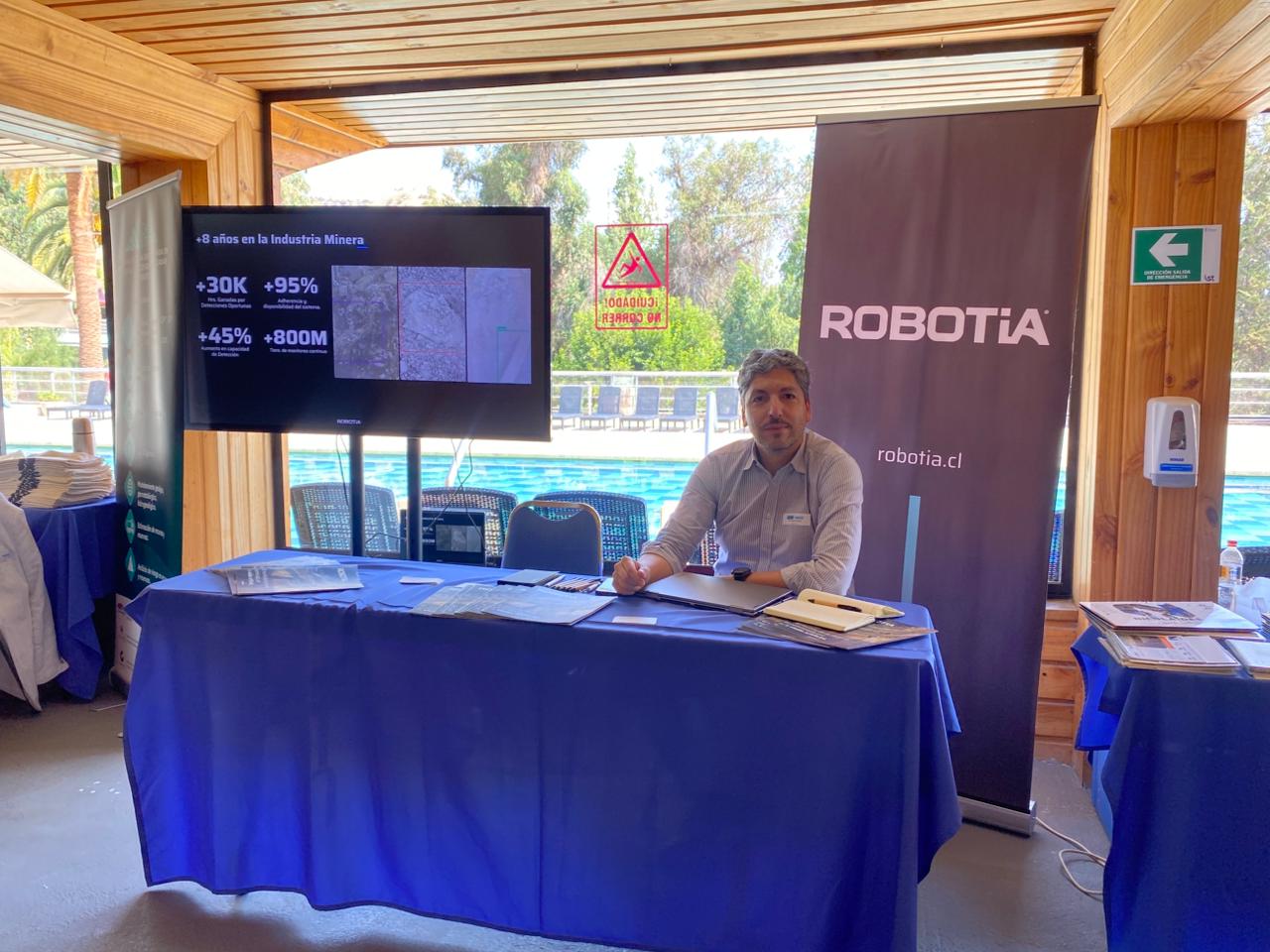 Codelco Andina 1er encuentro de innovación Robotia
